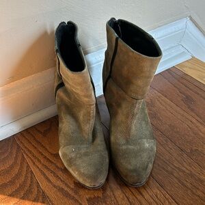 Rag and Bone suede booties